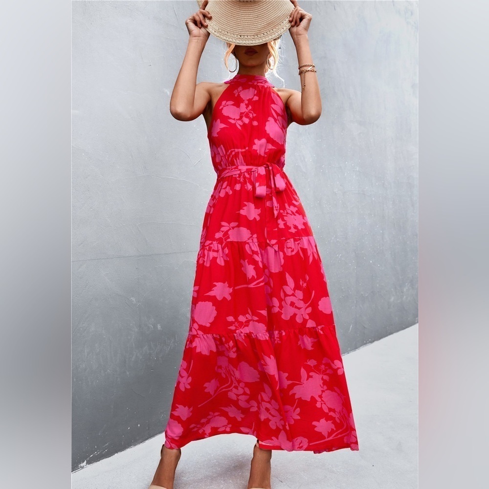 Let Me Remind You Printed Maxi Dress